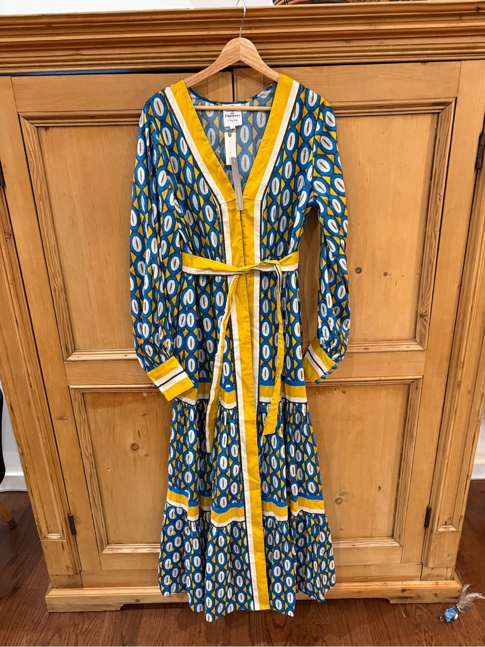 Anthropologie Hope for Flowers by Tracy Reese Tiered Robe Dress - Picture 4 of 6